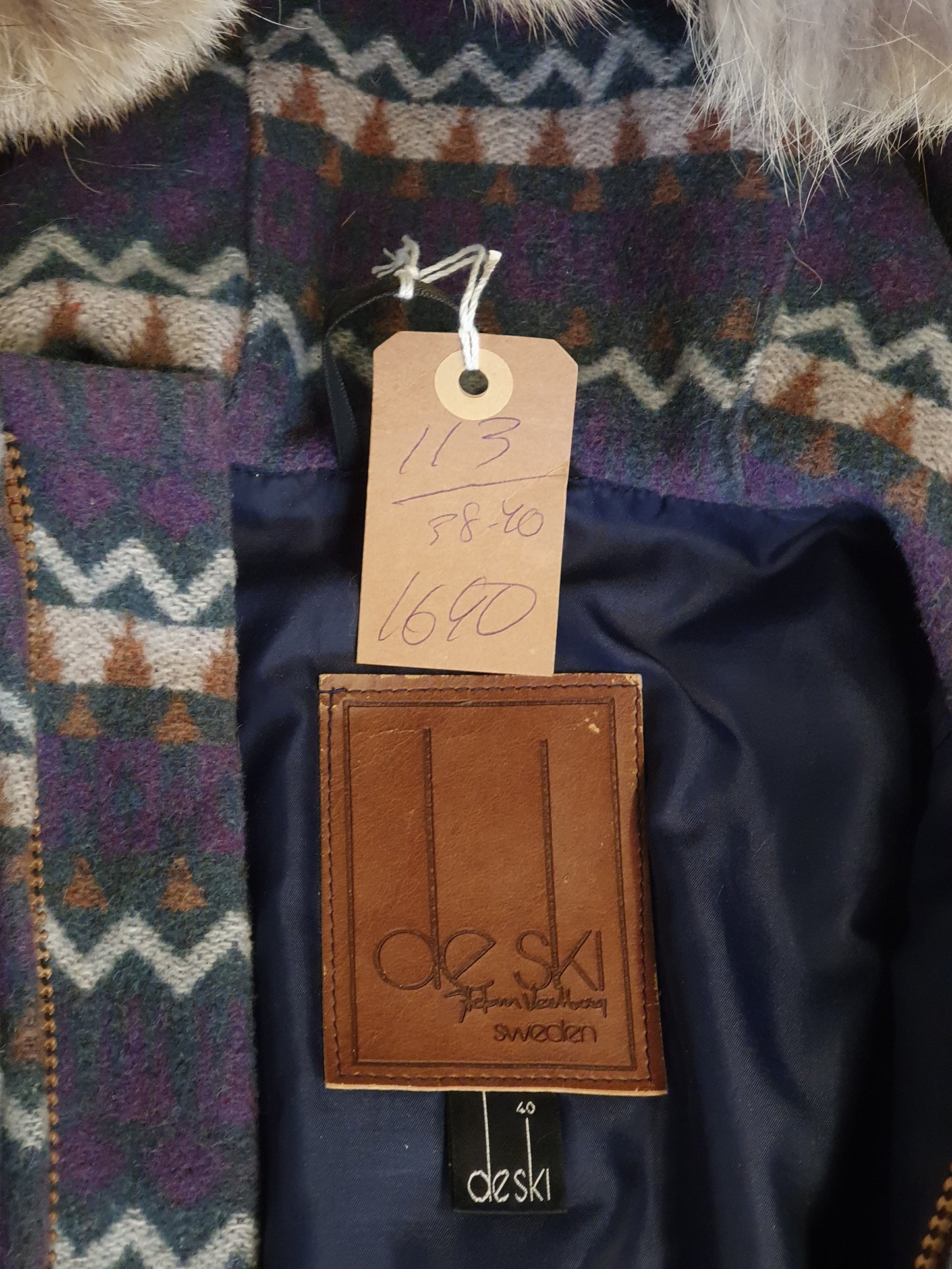 Coyote Jacka i Ullmaterial - Dam (stl 38-40)