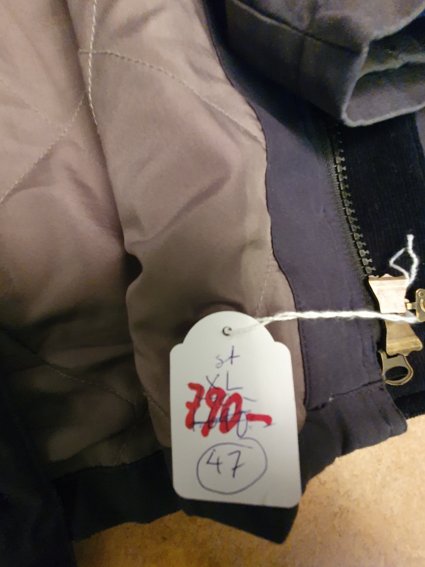 Bilrock High Tech material mörkblå (stl XL)