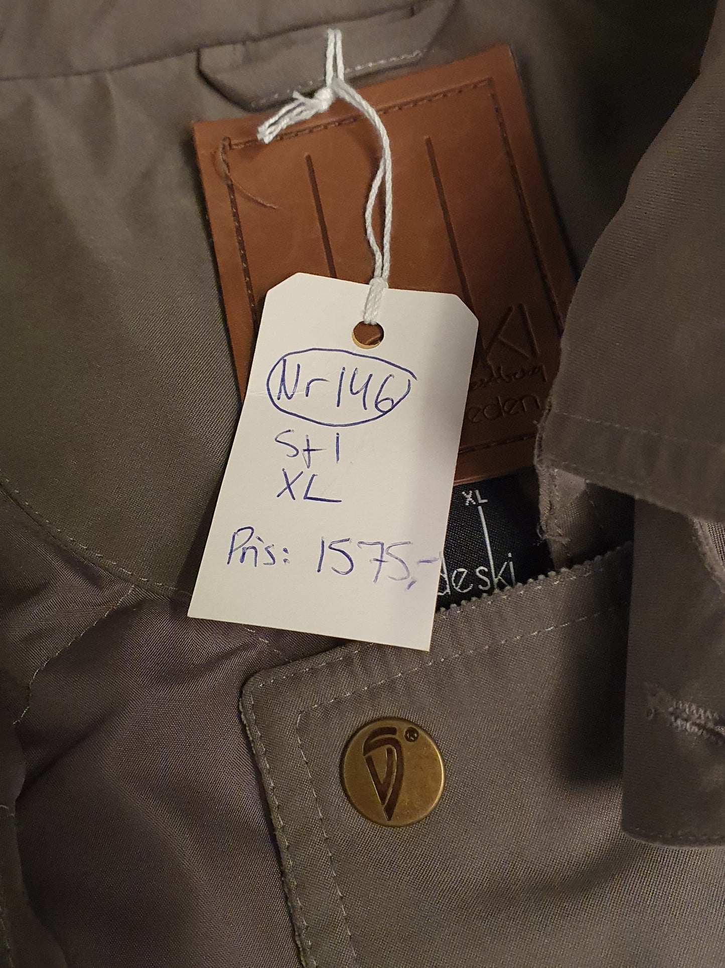 Bilrock High Tech grå - Herr (stl XL)