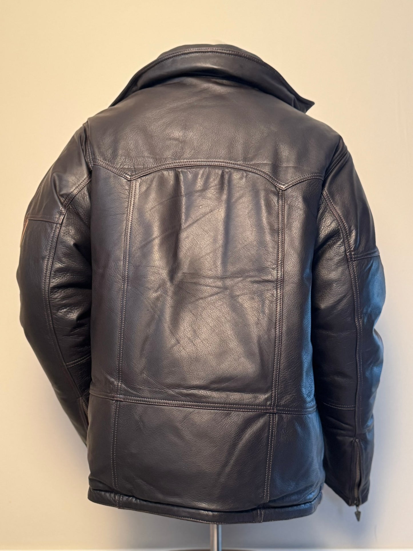 Munk-Jacka i Läder & Dun