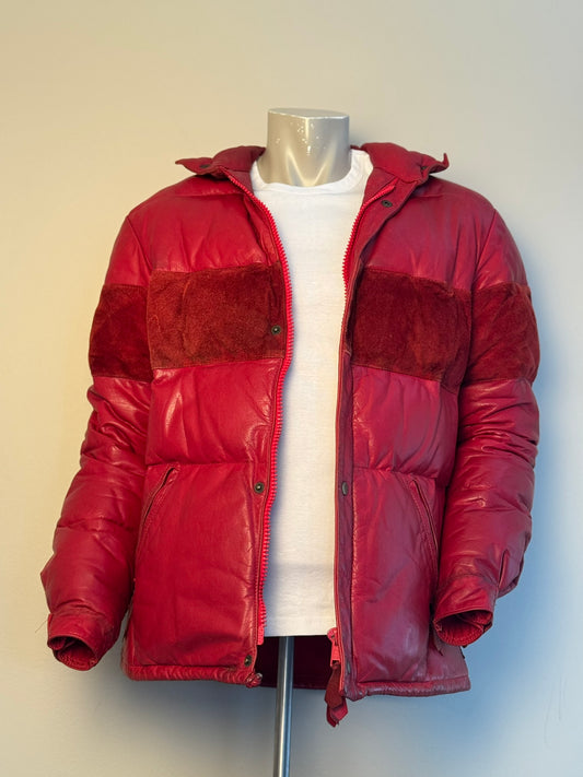 Originaljacka dam i Läder & Dun