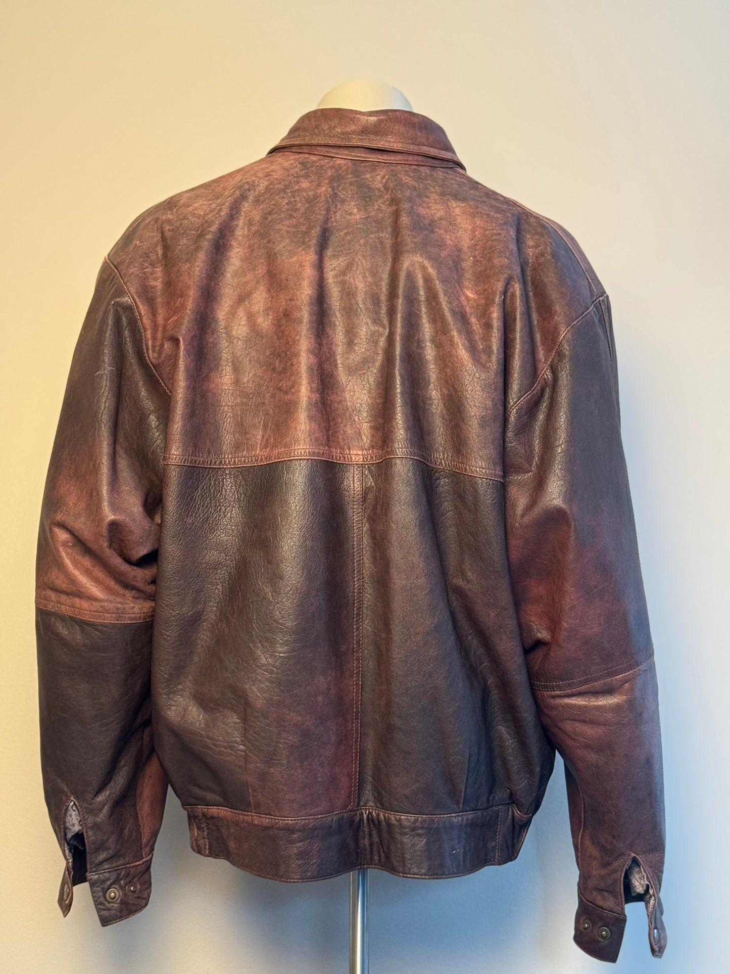 Lumber-Jacka i Läder